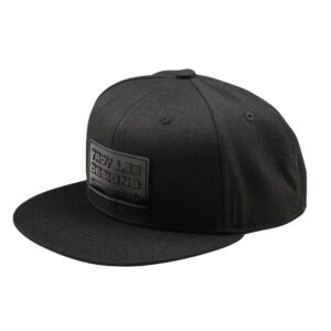 Troy Lee Designs Factory Snap Back Black - Image 1