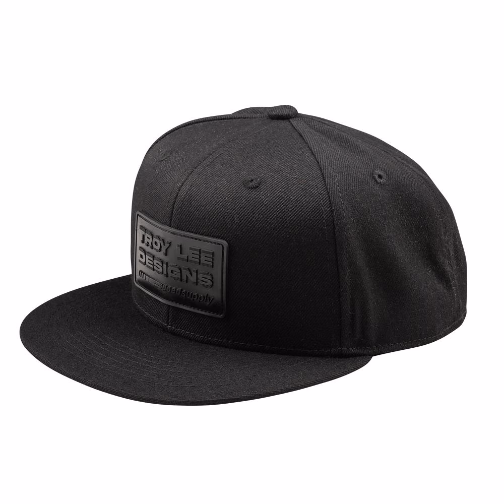 Troy Lee Designs Factory Snap Back Black