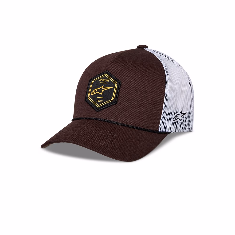 Alpinestars Hexeon Trucker Hat Brown/White