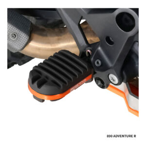 Zeta Adventure Foot Pegs KTM – Orange - Image 2