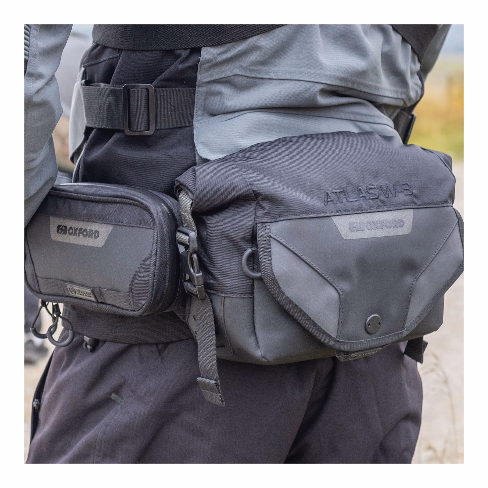 Oxford Atlas W-3 Advanced Waist with Beltpack - Black - Image 3