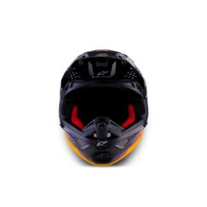 Alpinestars Supertech S-M10 Black Hole LE Motocross Helmet Black Burst Gloss - Image 3