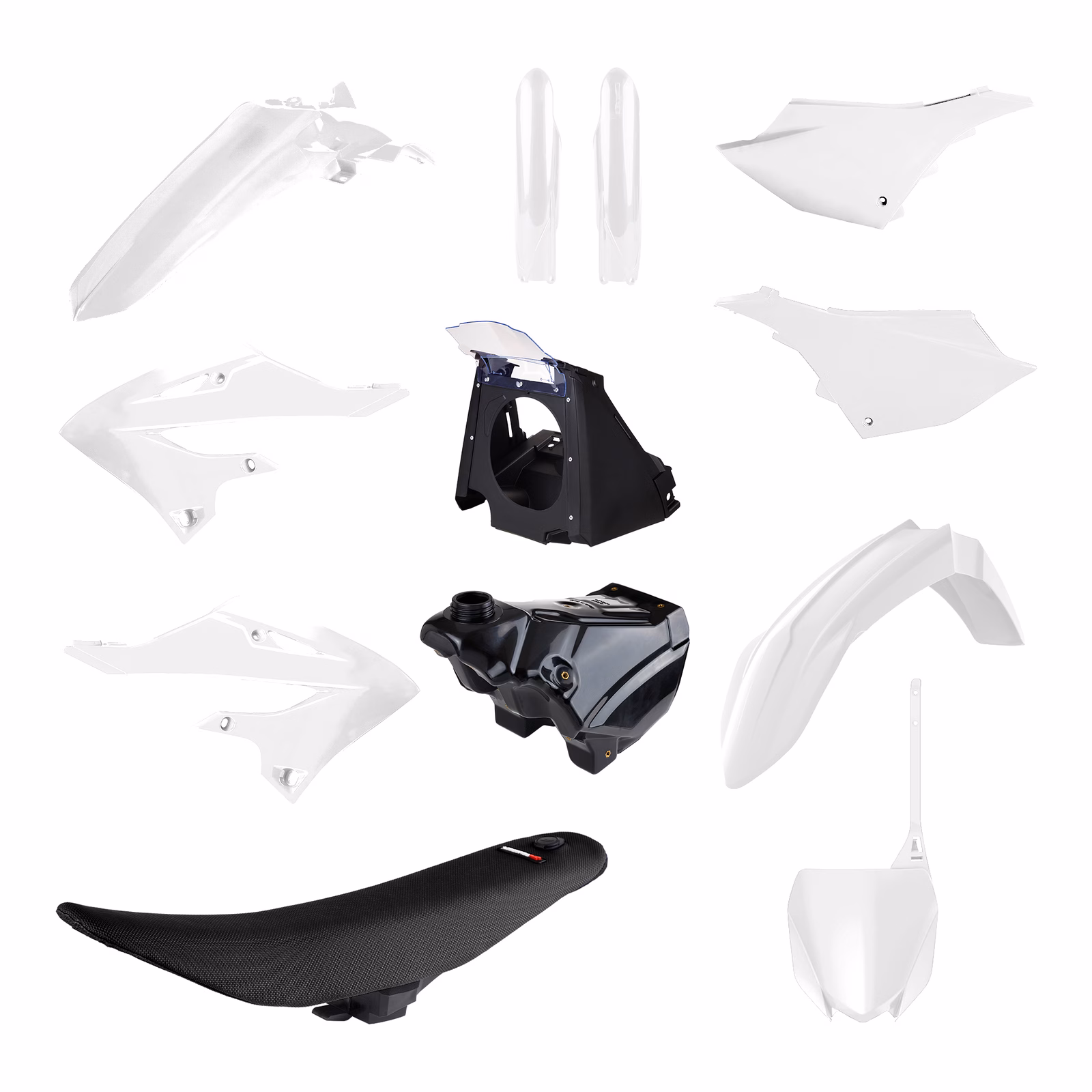 Yamaha MX Restyling Kit YZ125/250 ('02-'21) '22 Style - White - Image 1