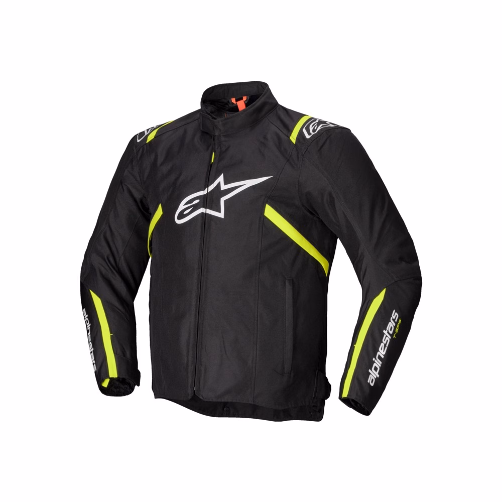 Alpinestars T-SPS v2 Waterproof Road Jacket Black/White/Yellow Fluoro