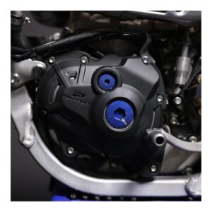 Poli Clutch & Ignition Cover Protector Kit YZ450F '23 - Black - Image 3