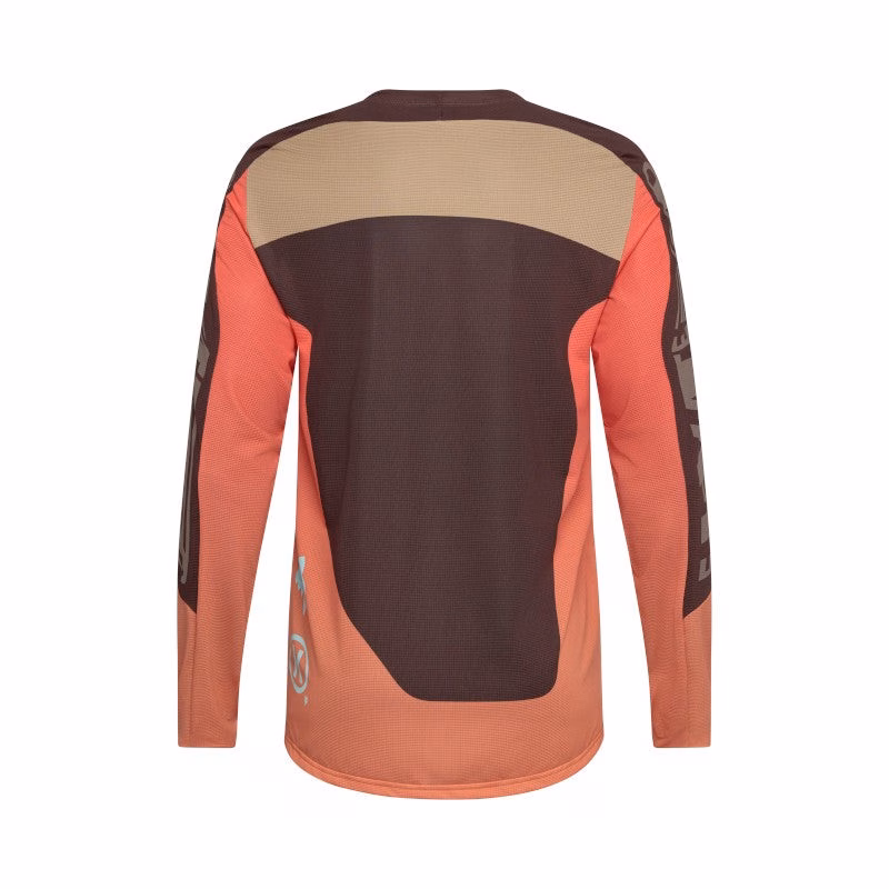 Fox Flexair LS Jersey Elevated Cocoa Brown
