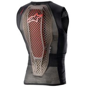 Alpinestars Nucleon Flex Protection Vest Transparent Smoke/Red/Black - Image 2