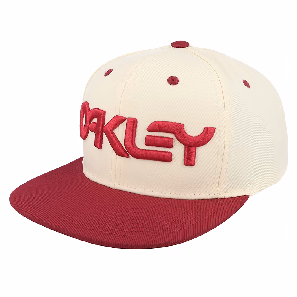 Oakley Mark III Hat Arctic White / Iron Red