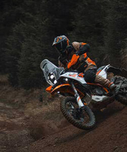 adventure motorcyclist