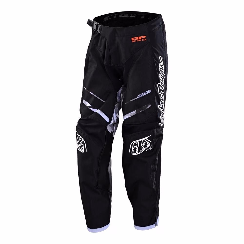 Troy Lee Designs GP Pro Blends Motocross Pants Youth Camo Black / White