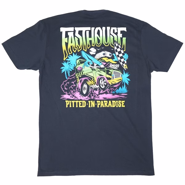 Fasthouse Pitted Tee Navy