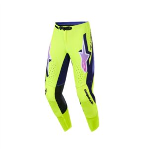 Alpinestars Supertech Vista Motocross Pants Yellow/Purple/Black - Image 1