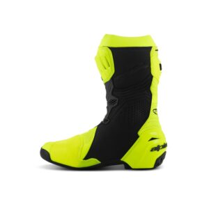 Alpinestars Supertech R Vented Road Boots Yellow Fluoro/Black - Image 3