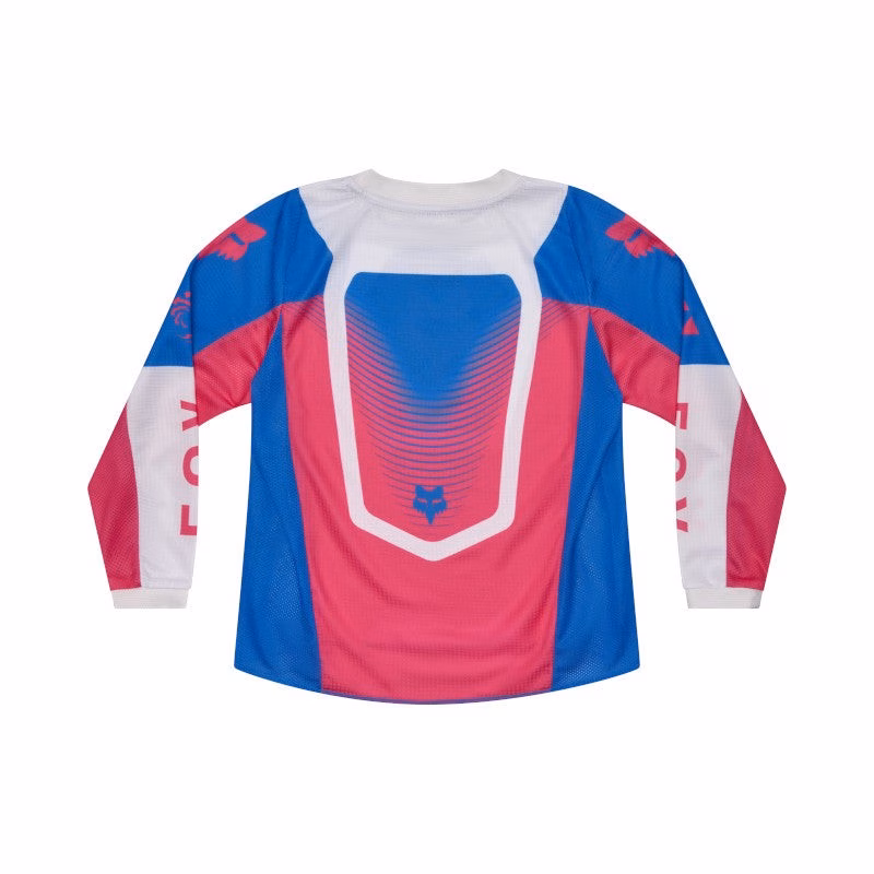 Fox  180 Collect Motocross Jersey Kids Blue/Pink