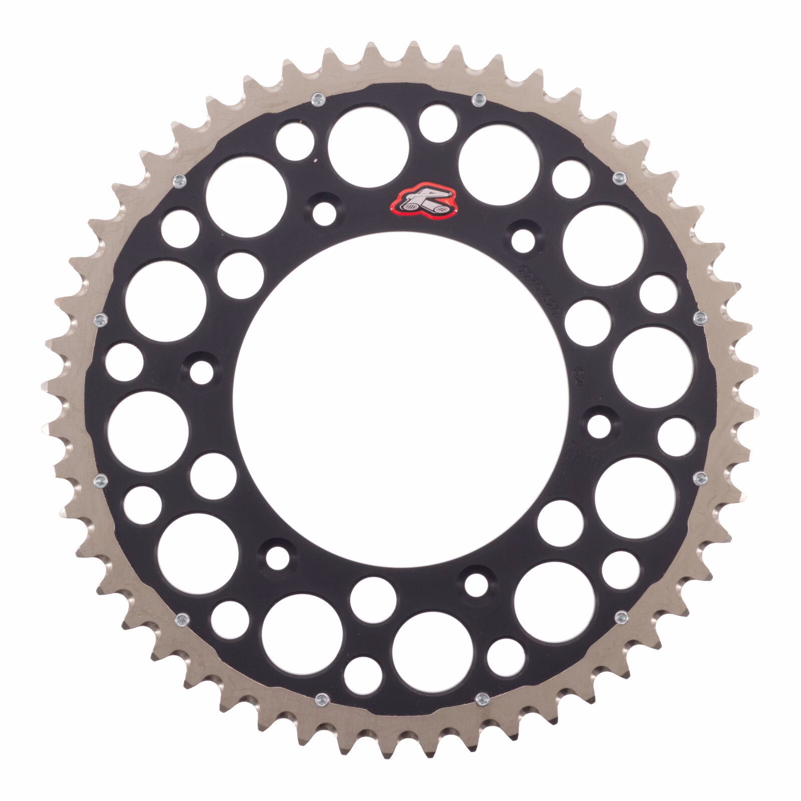 Renthal Sprocket Twinring Black 52T Bi-Metal Grooved - Image 1