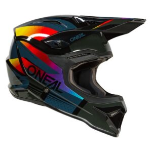 O'Neal 1SRS RC Motocross Helmet Youth Black/Multi - Image 2