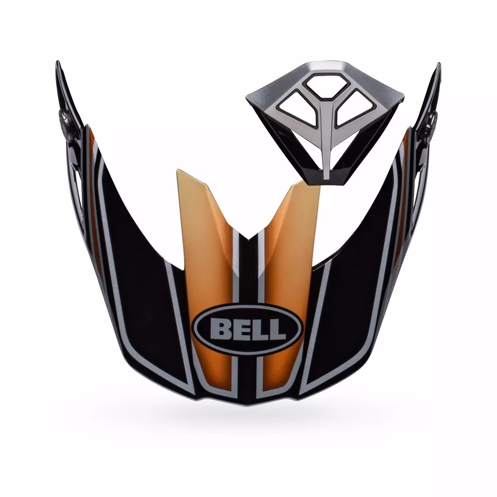 BELL S/P - MOTO-10 PEAK M/PIECE KIT MARMOT WEBB BLK/CPR