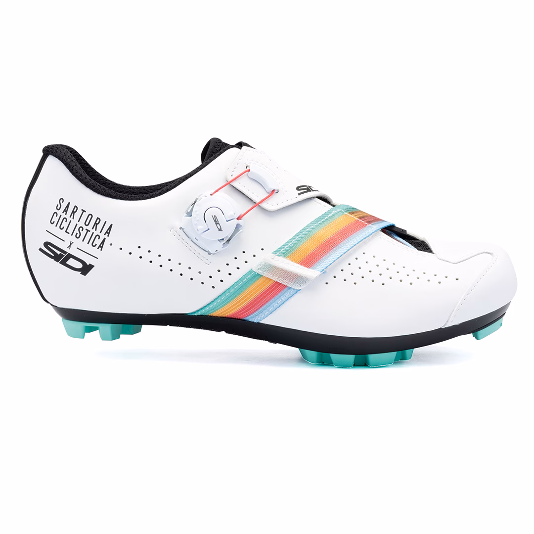 Sidi Coffee Grinder Gravel Shoes White - Image 1