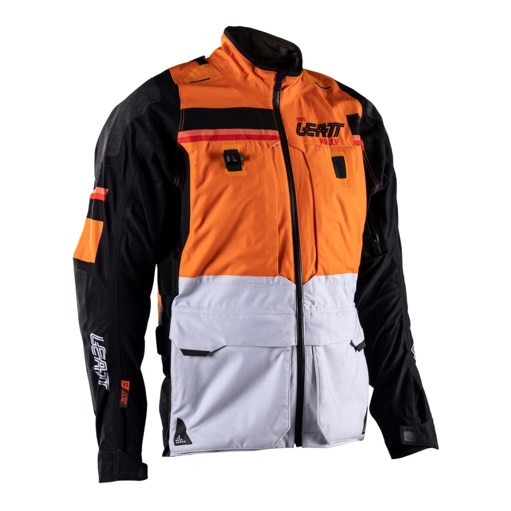 Leatt 7.5 ADV Rally HydraDri Adventure  Jacket - Orange/Grey