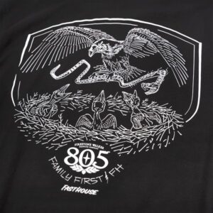 Fasthouse 805 Family First Tee - Black - Image 2