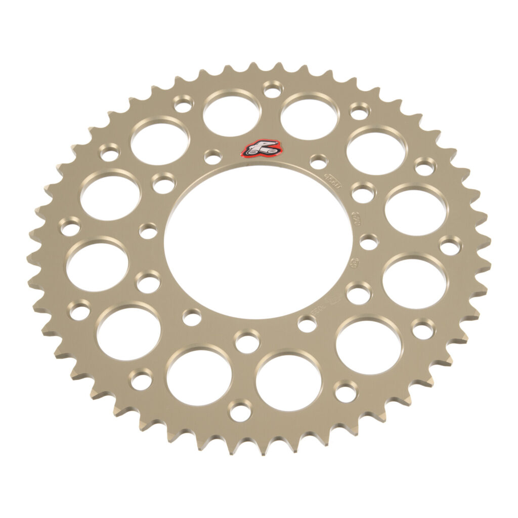 Renthal Sprocket Rear Hard Anodised 50T 50P-HA Ultralight