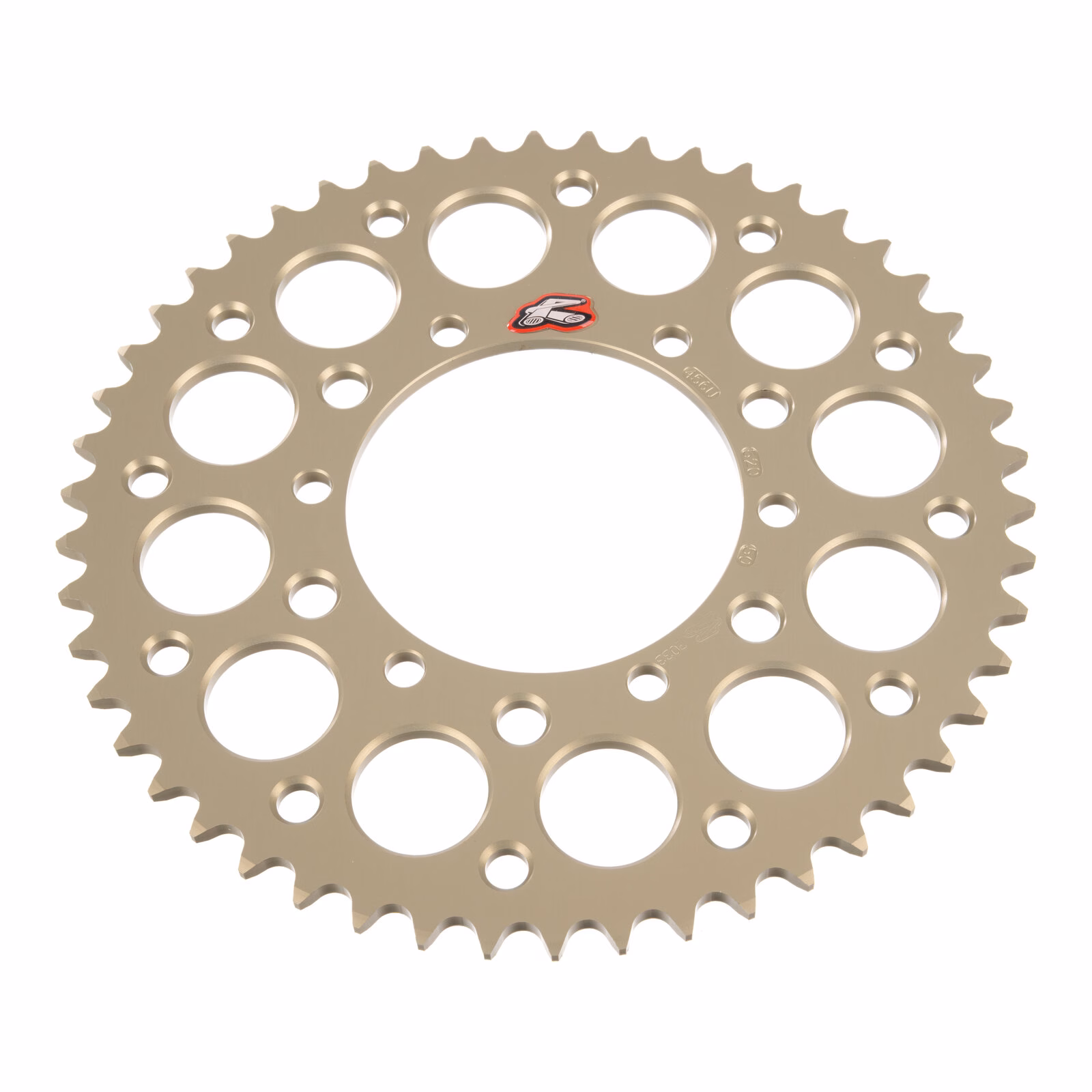 Renthal Sprocket Rear Hard Anodised 50T 50P-HA Ultralight - Image 2