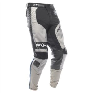 Fasthouse Grindhouse Club Motocross Pants Light Gray/Black/Teal - Image 2