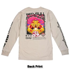Troy Lee Designs x RedBull Rampage Altered Reality Long Sleece Tee Cement - Image 4