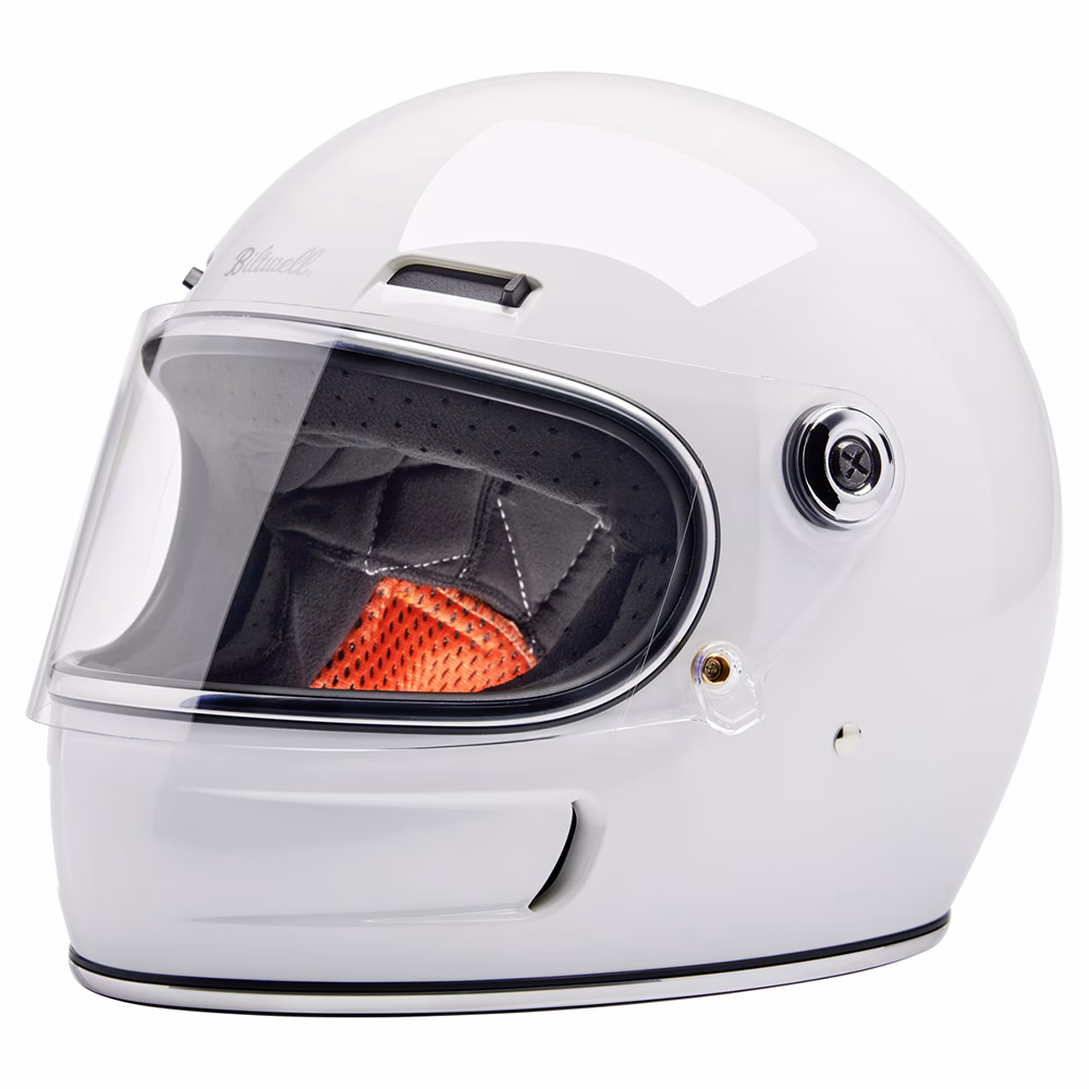 Biltwell Gringo SV Road Helmet Gloss White
