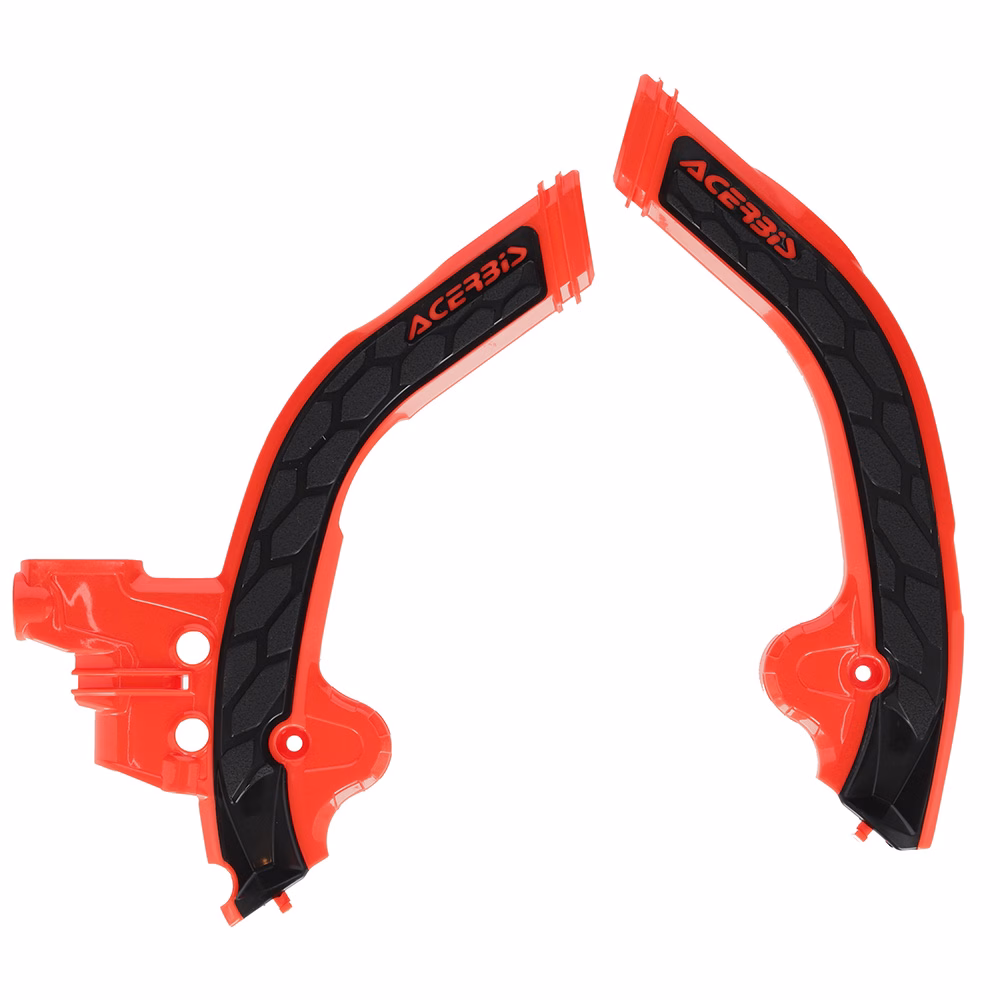 Acerbis X-Grip Frame Guards Red/Black Beta