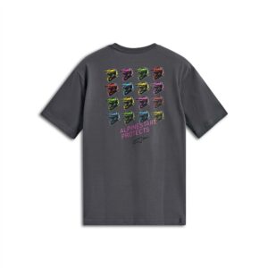 Alpinestars Pop Helmet CSF Tee Charcoal - Image 2