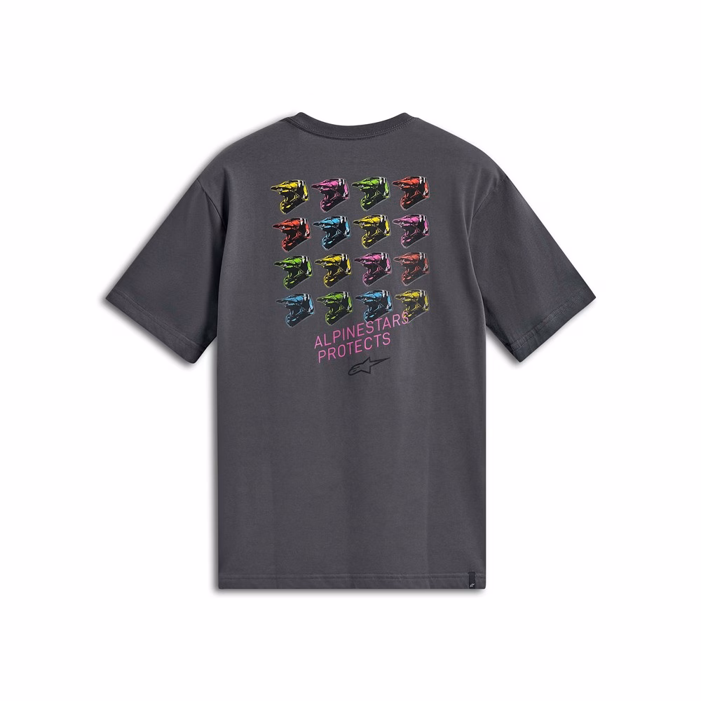Alpinestars Pop Helmet CSF Tee Charcoal
