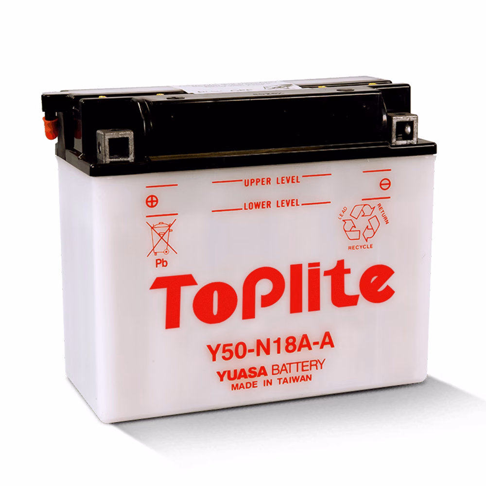 TOPLITE BATTERY Y50-N18A-A [NO ACID] NS