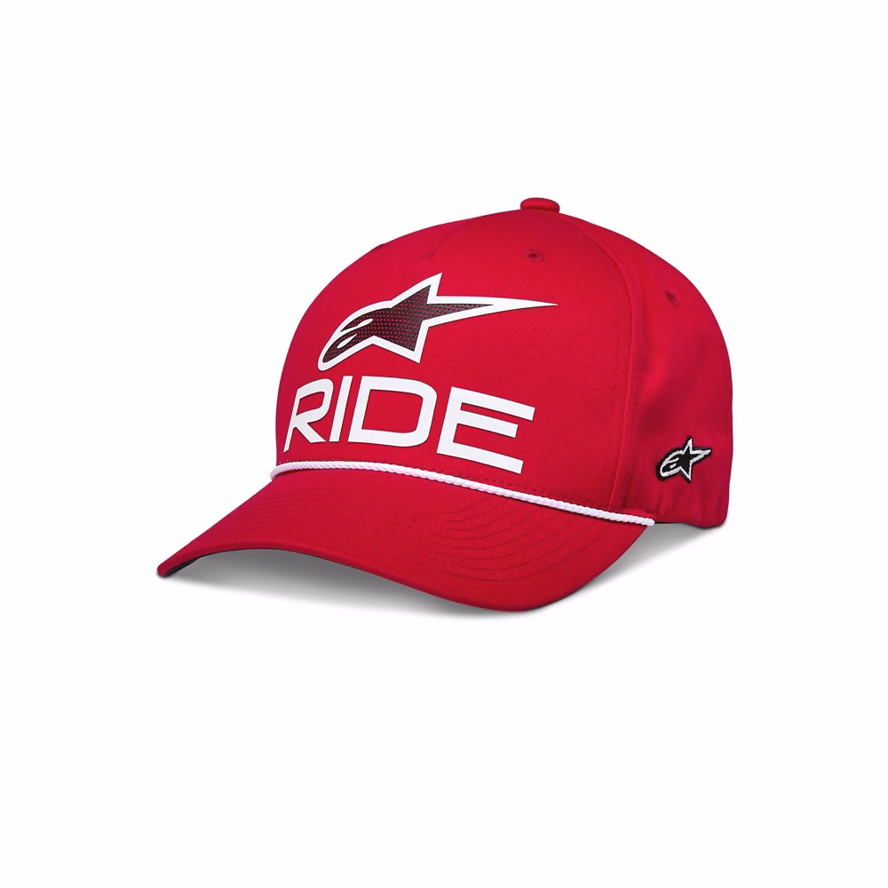 Alpinestars Ride Comp Snapback Hat Red/White/Black