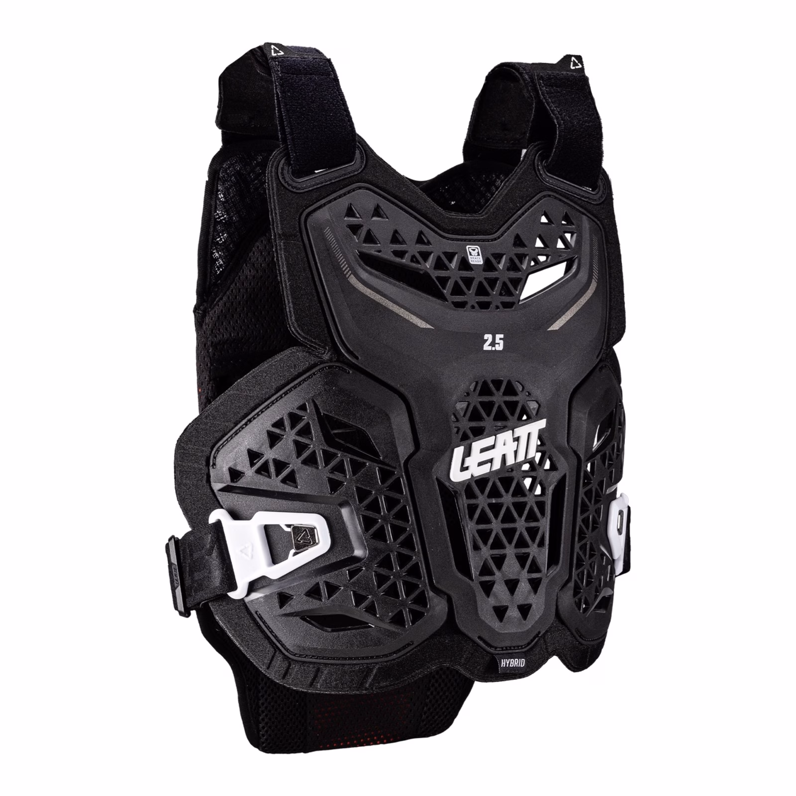 Leatt 2.5 Hybrid Junior Chest Protector - Black - Image 1