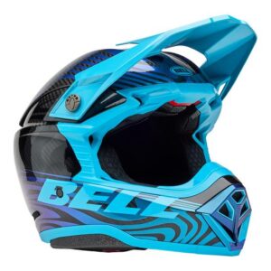 Bell MOTO-10 SPHERICAL Cortex Motocross Helmet Gloss Blue - Image 1