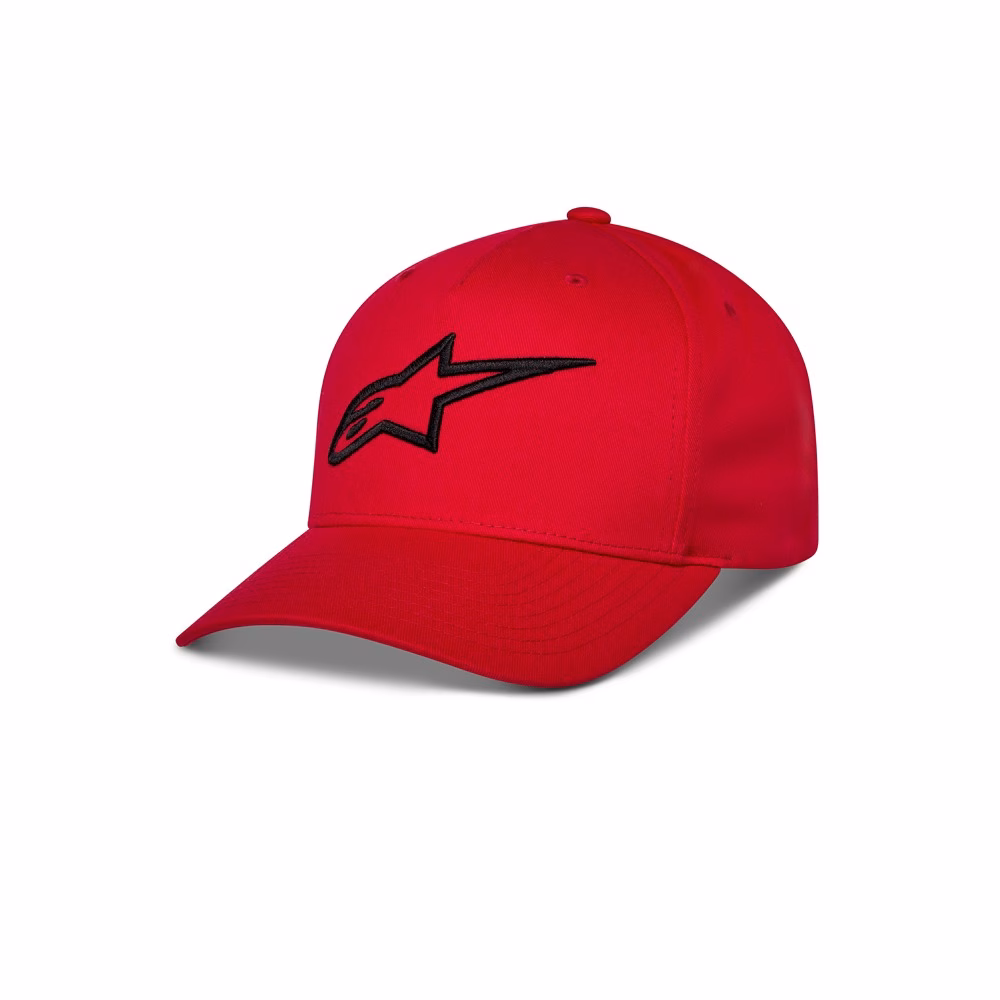 Alpinestars Ageless Snapback Hat Red/Black