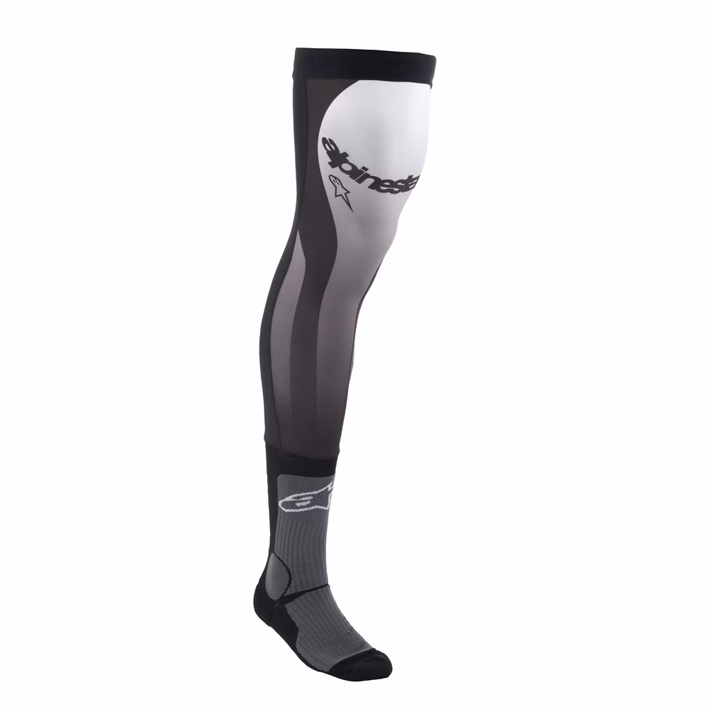Alpinestars Knee Brace Socks Black/White