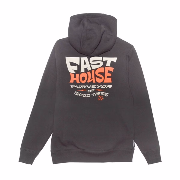 Fasthouse Utopia Hooded Pullover Youth Black