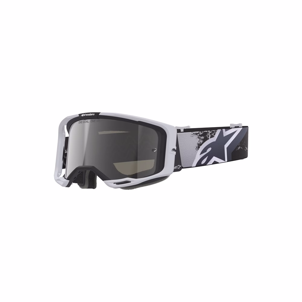 Alpinestars Vision 8 Lahnd Goggle Iron Camo - Mirror Silver Lens
