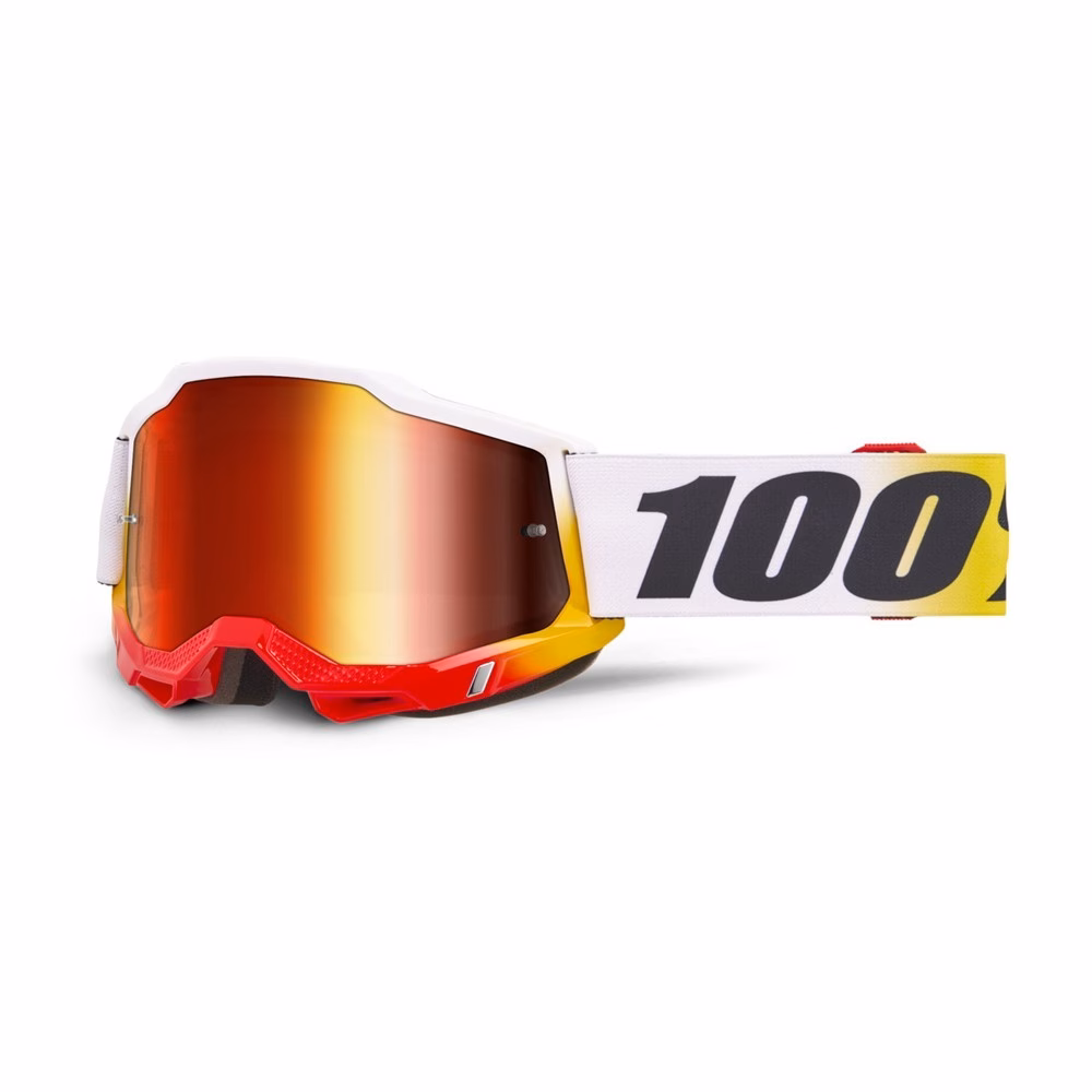 100% Accuri 2 Motocross GoggleTorken - Red Mirror Lens