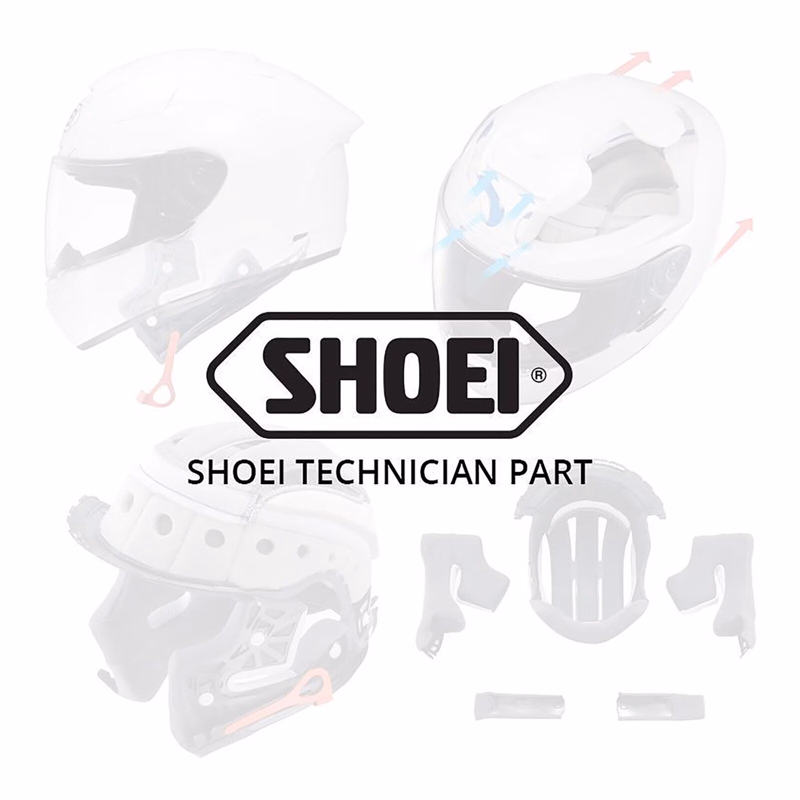 Shoei XR 1000 Lower Vent (Factory Fiting Required) - Black - Image 2