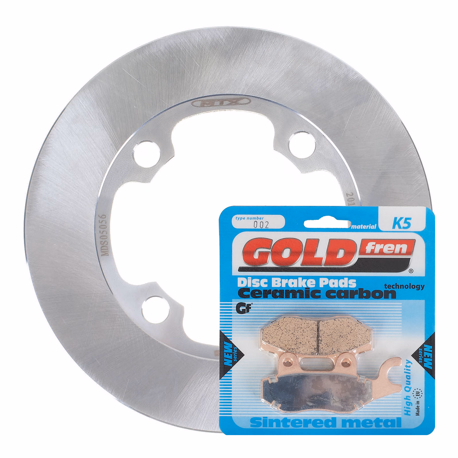 Brake Disc & Pad Front Kit - Suzuki LTF300F '02-'20 - Right - Image 1