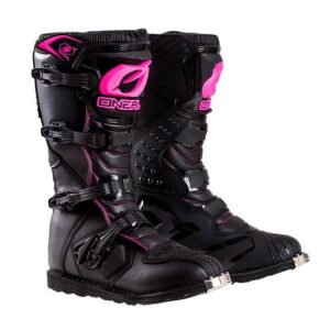 Oneal Rider Motocross Boots Ladies Black/Pink - Image 2