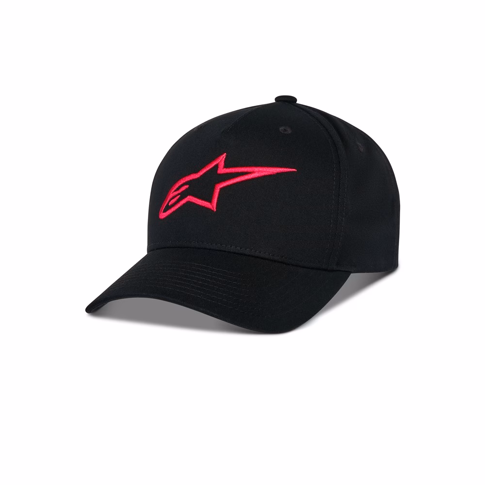 Alpinestars Ageless Snapback Hat Black/Red