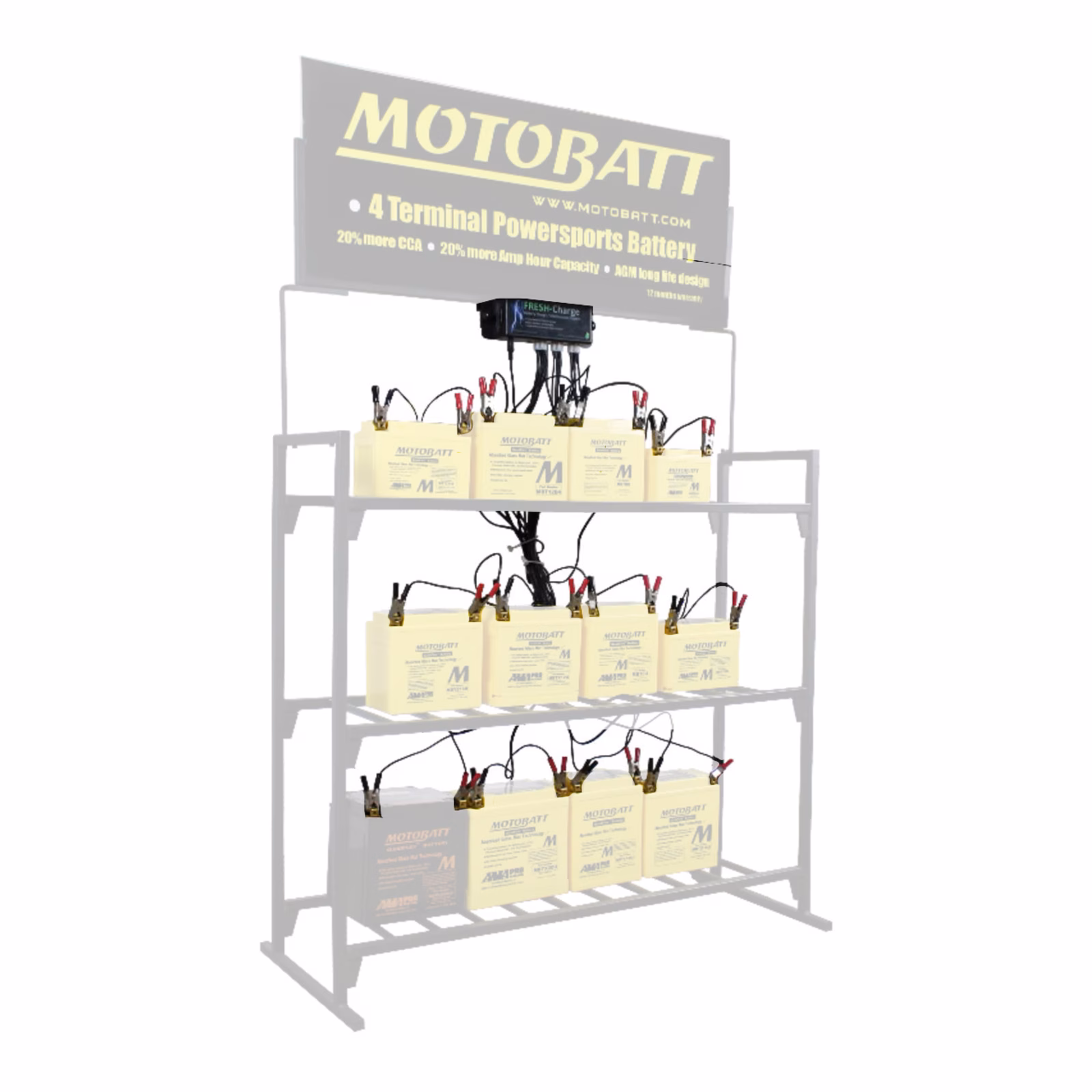 Motobatt 12-Station Maintenance System - Image 4