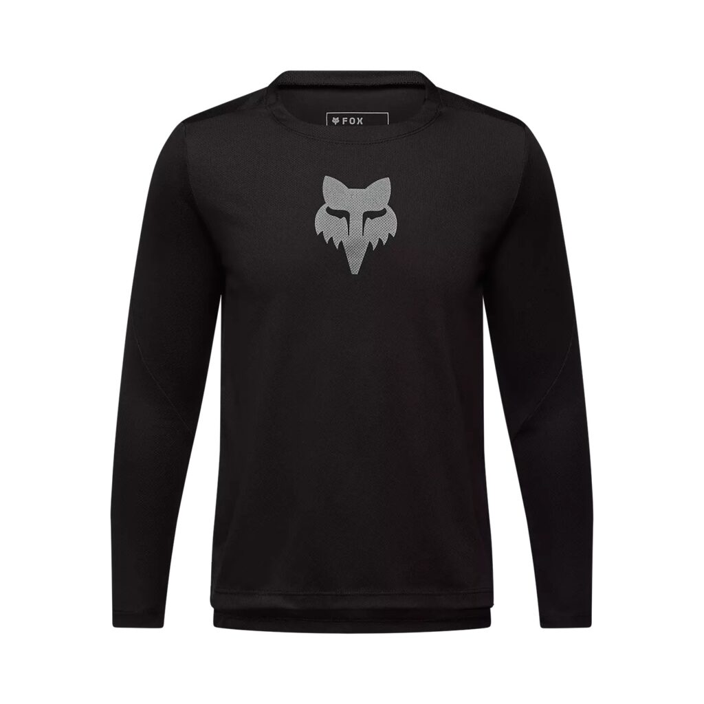 Fox Ranger Fox Head LS MTB Jersey Youth Black