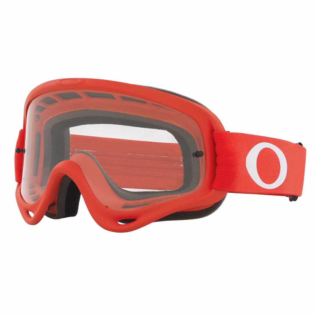 Oakley O-Frame MX Goggle Moto Red w/Clear Lens - Image 1