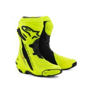 Alpinestars Supertech R Vented Road Boots Yellow Fluoro/Black - Image 1