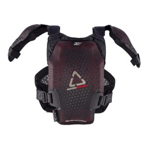 Leatt 4.5 Hybrid Pro Junior Chest Protector - Black - Image 2